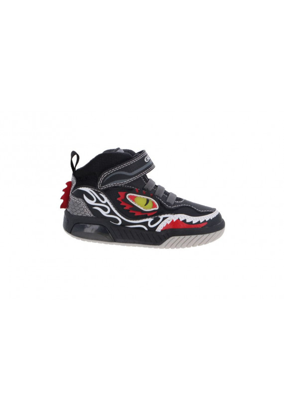 Chaussures GEOX Inek J169CA Inek J169CA Garçons Bottines SYNTH NOIR
