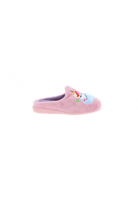 Chaussures Cypres 5200-140 5200-140 Filles Pantoufles DUVETINE ROSE