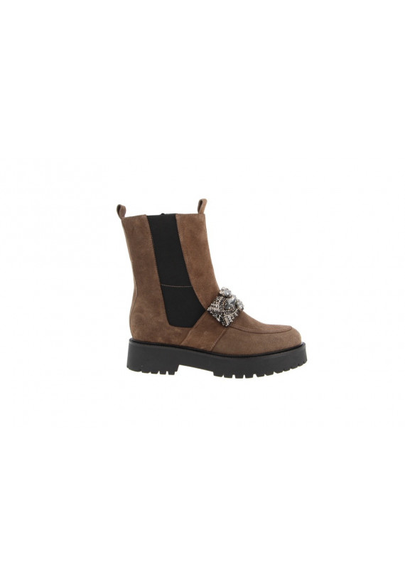 Chaussures Cypres 2M4401PE 2M4401PE Dames Boots DAIM TAUPE