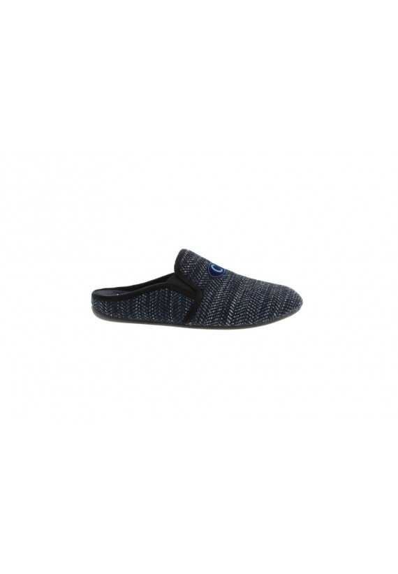 Chaussures Cypres 8251,413 8251,413 Hommes Mules TISSU BLEU