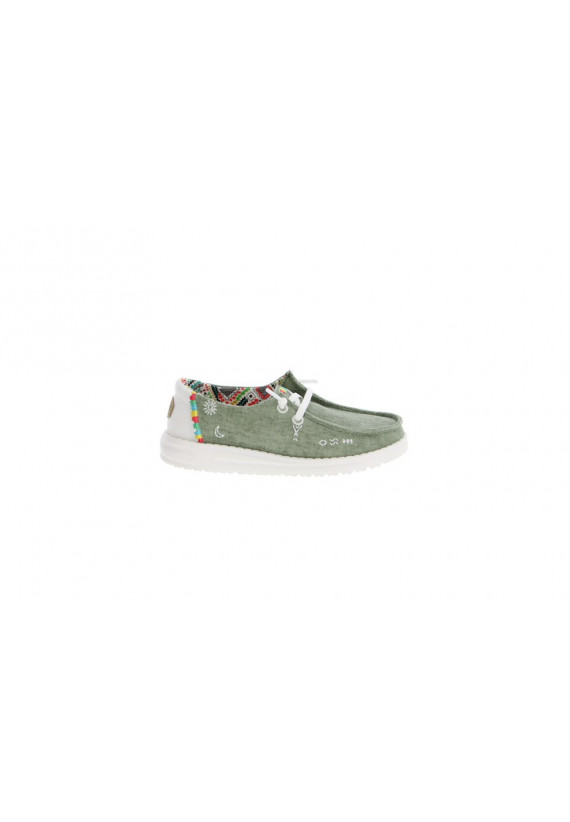 Chaussures HEY DUDE HD40100 WENDY YOUTH HD40100 WENDY YOUTH Filles Lacets MULTI CAMEL