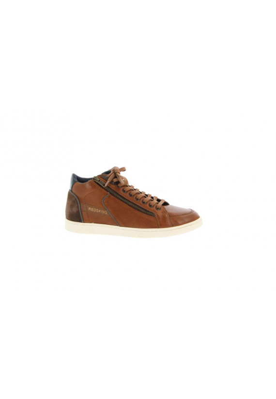 Chaussures REDSKINS Q0791 DYNAMIC Q0791 DYNAMIC Hommes Bottines CUIR COGNAC