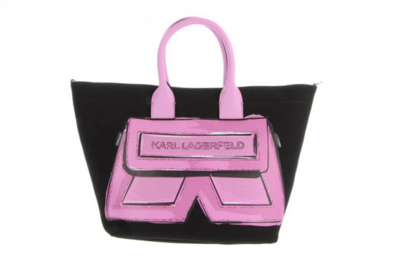 236W3891 ICON K CANVAS SHOPPER