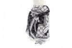 235W3302  k/IKONIK 2.0 SQUARE SCARF CB