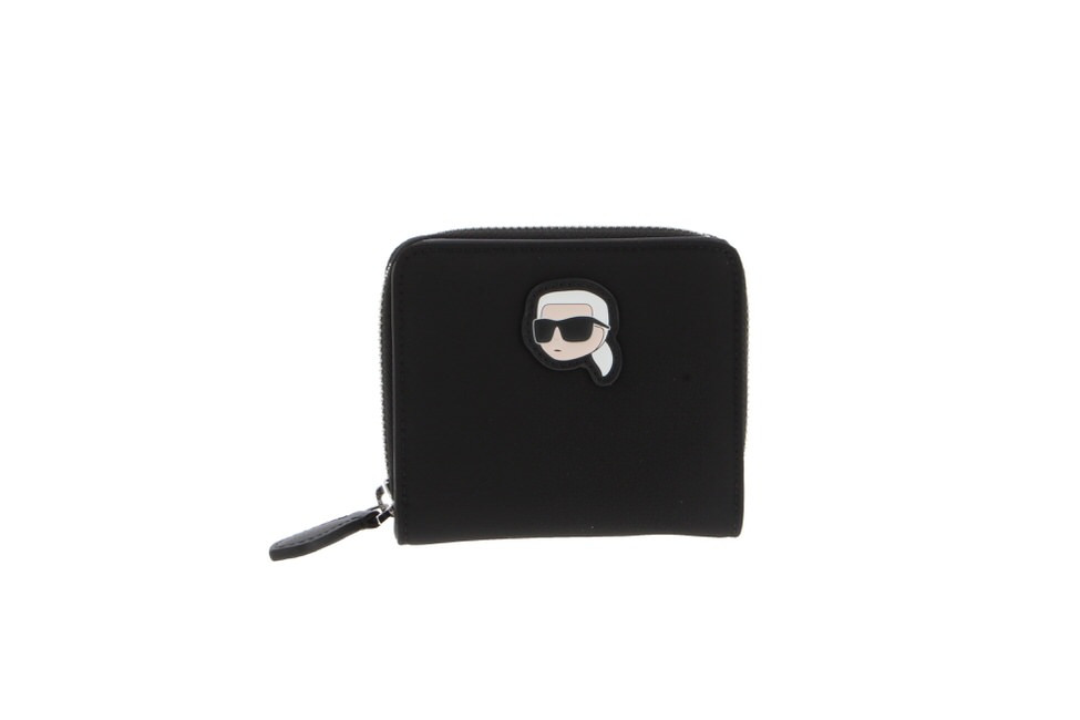 230W3220 K/IKONIK NYLON SM ZIP WLT