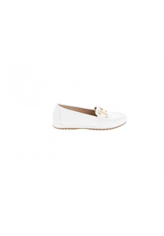 Chaussures Vimpex 212.42.003 212.42.003 Dames Mocassins BLANC