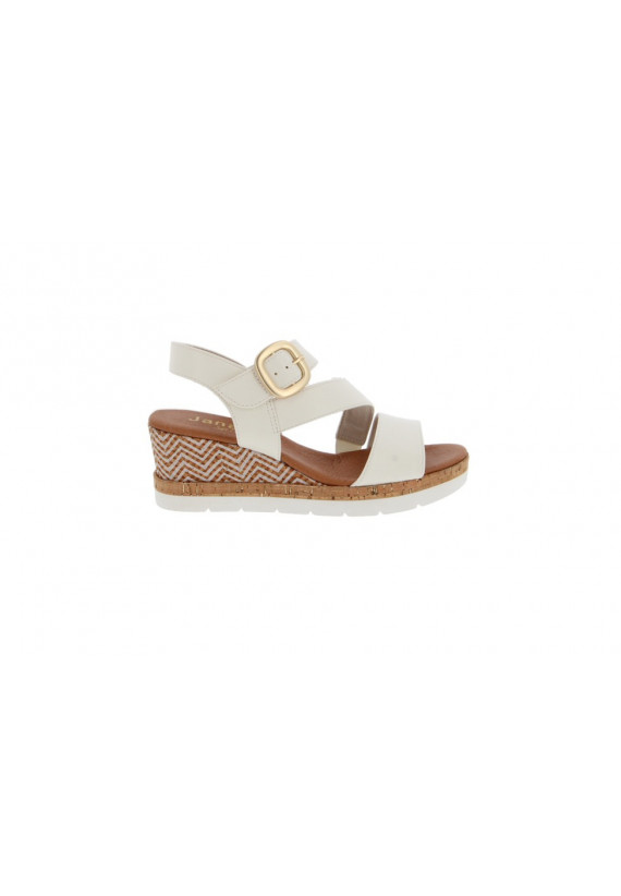 Chaussures JANA 8-28370-42 8-28370-42 Dames Sandales BLANC