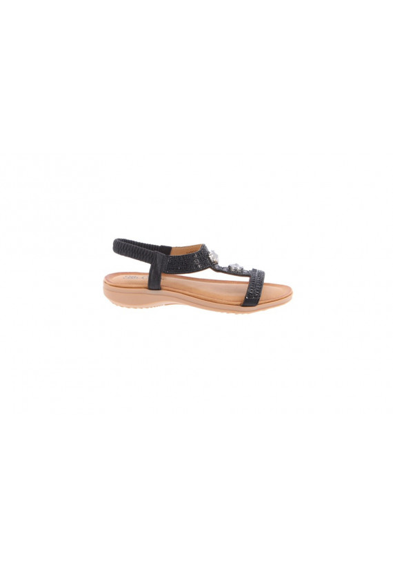 Chaussures Ella Cruz 19HA3288-A6 19HA3288-A6 Dames Sandales NOIR