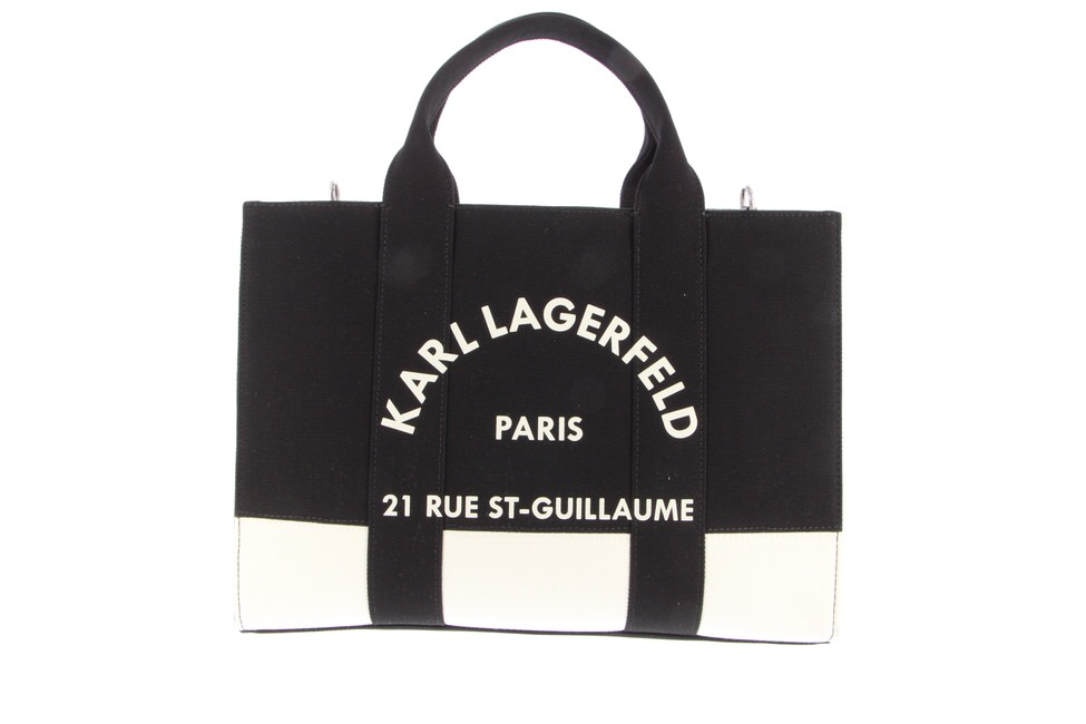 K/RSG SQUARE MD TOTE COL BLK A3W50025