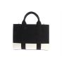 K/RSG SQUARE MD TOTE COL BLK A3W50025