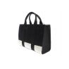 K/RSG SQUARE MD TOTE COL BLK A3W50025