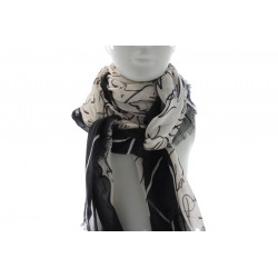 K/ESSENT SCRIBBLE MODAL SCARF A3W330052