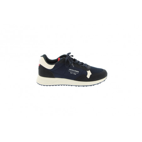 Chaussures JACK&amp;JONES JFWBEECH PU COMBO SNEAKER JFWBEECH PU COMBO SNEAKER Hommes Sneaker  BLEU