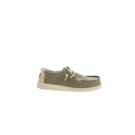 Chaussures HEY DUDE WALLY BRAIDED HD40003 WALLY BRAIDED HD40003 Hommes Lacets  TAUPE