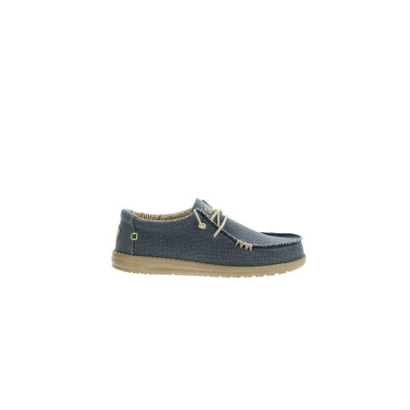 Chaussures HEY DUDE WALLY BRAIDED HD40003 WALLY BRAIDED HD40003 Hommes Lacets  MARINE