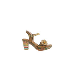 Chaussures LAURA VITA NELLAO 31 NELLAO 31 Dames Sandales  BEIGE