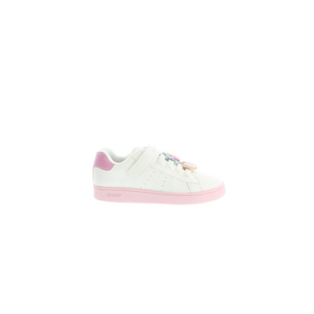 Chaussures GEOX ECLYPER J65LRF 000BC ECLYPER J65LRF 000BC Filles Lacets BLANC
