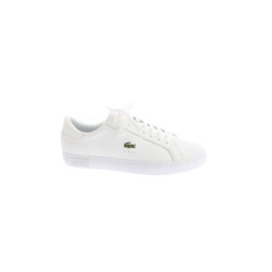 Chaussures LACOSTE POWERCOURT 49SMA0081 POWERCOURT 49SMA0081 Hommes Sneaker  BLANC