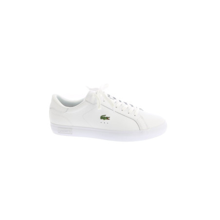 Chaussures LACOSTE POWERCOURT 49SMA0081 POWERCOURT 49SMA0081 Hommes Sneaker BLANC