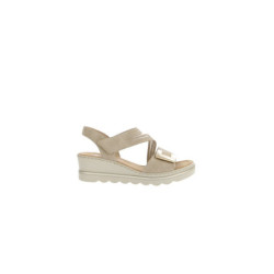 Chaussures RIEKER 67410 67410 Dames Sandales  BEIGE