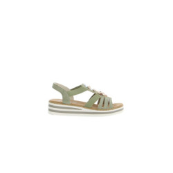Chaussures RIEKER V0245 V0245 Dames Sandales  VERT