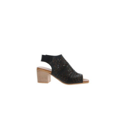 Chaussures Cypres 030.44.3644 030.44.3644 Dames Sandales  NOIR