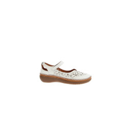 Chaussures Cypres 283.244.1 283.244.1 Dames Velcros  BLANC