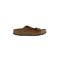 Chaussures BIRKENSTOCK ARIZONA SOFT FOOTBED SUEDE LEATHER 1030865 DARK TE ARIZONA SOFT FOOTBED SUEDE