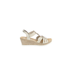 Chaussures RIEKER 619B2 619B2 Dames Sandales  CHAMPAGNE