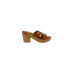 Chaussures Tendance 982 982 Dames Mules  COGNAC