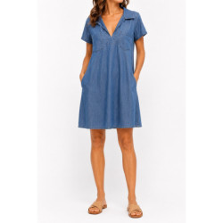 Textiles Tendance 35526 35526 Dames Robes  JEANS