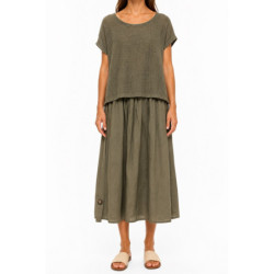 Textiles Tendance 25162 25162 Dames Robes  KAKI