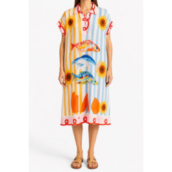 Textiles Tendance 8718 8718 Dames Robes  MULTICOLOR