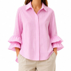 Textiles Tendance 10741 R 10741 R Dames Chemisiers  ROSE