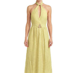Textiles Tendance 3851 3851 Dames Robes  JAUNE