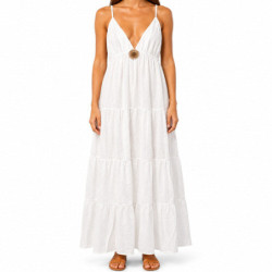 Textiles Tendance 2757 2757 Dames Robes  BLANC