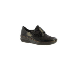 Chaussures RIEKER 487C0 487C0 Dames Velcros  NOIR