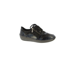 Chaussures RIEKER N1100 N1100 Dames Lacets  BLEU