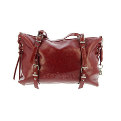 Maroquinerie et Accessoires DESIGUAL XP55 HALF LOGO LANUZA XP55 HALF LOGO LANUZA Dames Sacs  BORDEAU