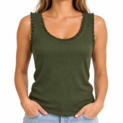 Textiles Tendance 0098 0098 Dames Blouses  KAKI