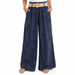 Textiles Tendance 2806 2806 Dames Pantalons  BLEU