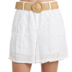 Textiles Tendance 60193 60193 Dames Shorts  BLANC