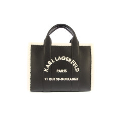 Maroquinerie et Accessoires Karl Lagerfeld K/RSG MD SQUARE TOTE SHEARLING B4W30087 K/RSG MD SQUARE T