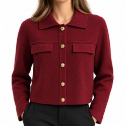 Textiles Morgan MIMDIE MIMDIE Dames Gilets  BORDEAUX