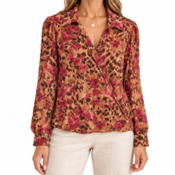 Textiles Morgan ORZAC.F ORZAC.F Dames Chemisiers  CAMEL