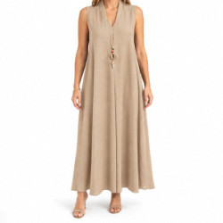 Textiles Tendance 6320 6320 Dames Robes  BEIGE