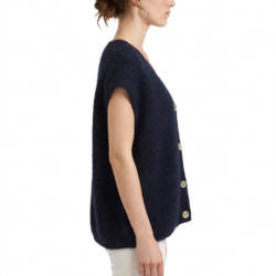 Textiles Tendance 25901 25901 Dames Gilets  BLEU