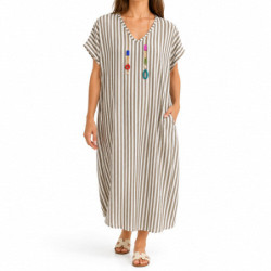 Textiles Tendance 5711 5711 Dames Robes BRUN