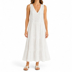 Textiles Tendance 10806 10806 Dames Robes BLANC