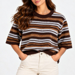 Textiles Morgan MFIFI MFIFI Dames Pulls  BRUN